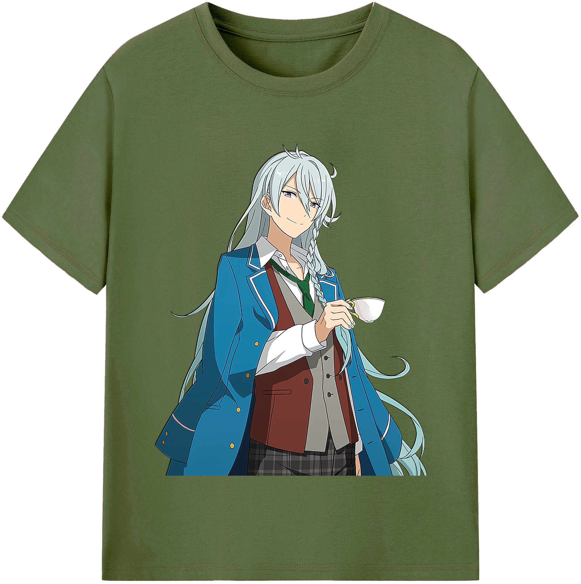 （画像用） あんさんぶるスターズ! Ensemble Stars 綿100％半袖Tシャツ（フロントプリント）